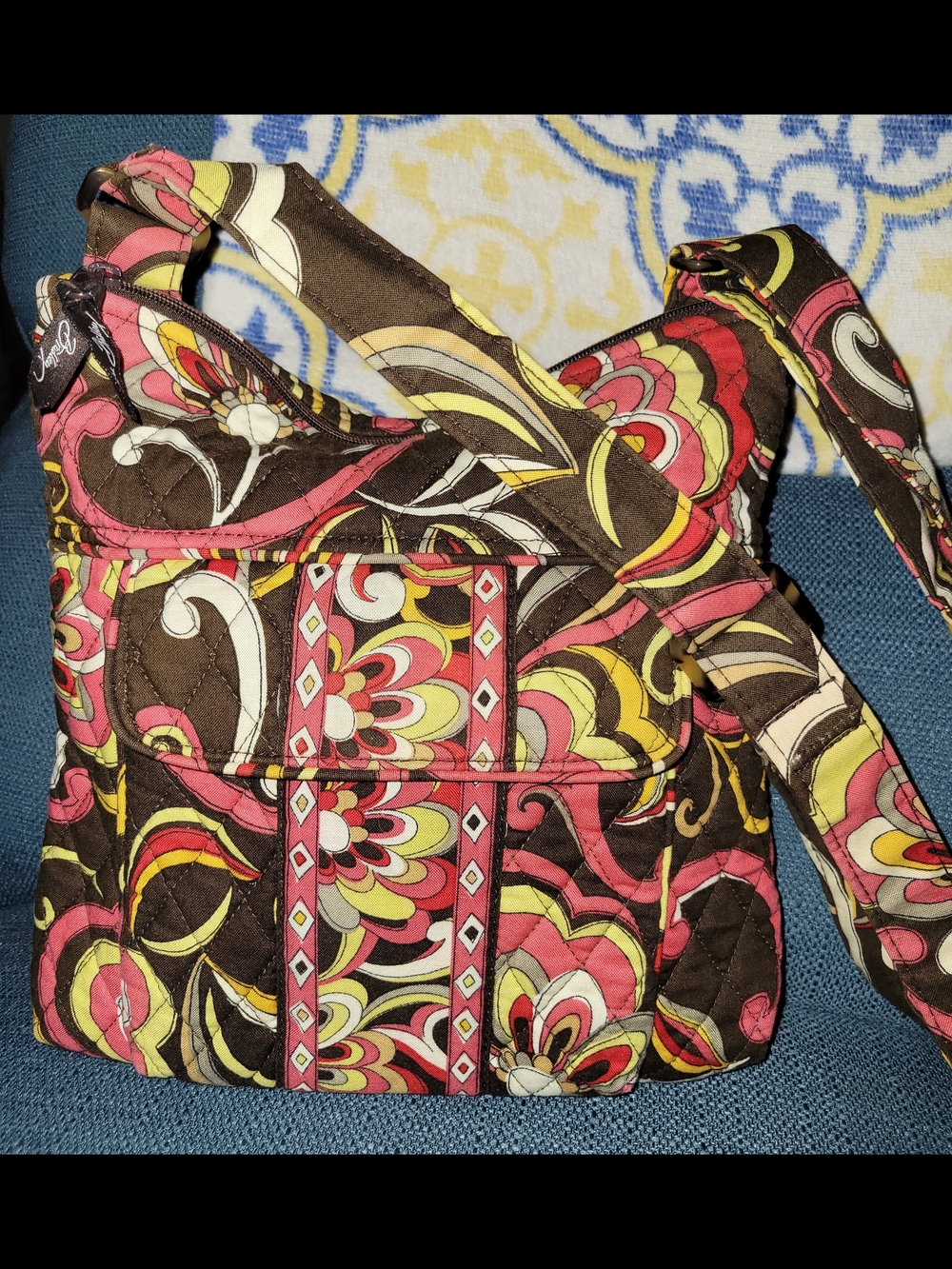Vera Bradley Puccini Hipster Quilted Crossbody Bag